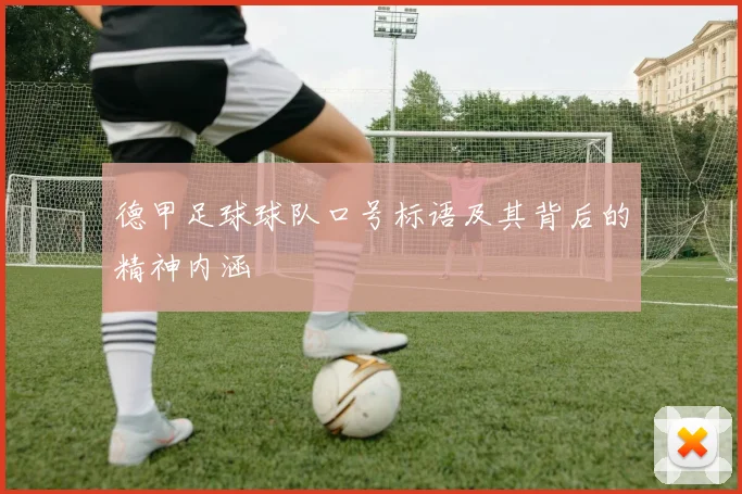 德甲足球球队口号标语及其背后的精神内涵